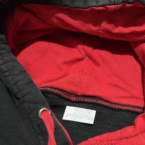 VTG The Shining Movie Stanley Hotel REDRUM Horror Hoodie Estes Park Colorado L - Picture 5 of 5